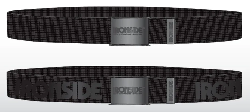 Ironside 300707 Bälte 120 cm, stretch, svart