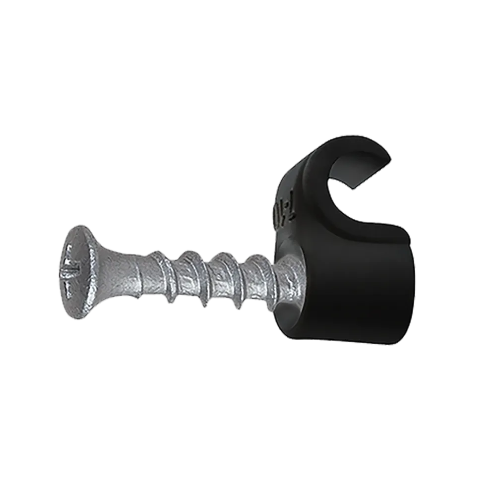 Sormat 9640011096 Skruvclips PH2, C3, svart 10-14 mm, 100-pack