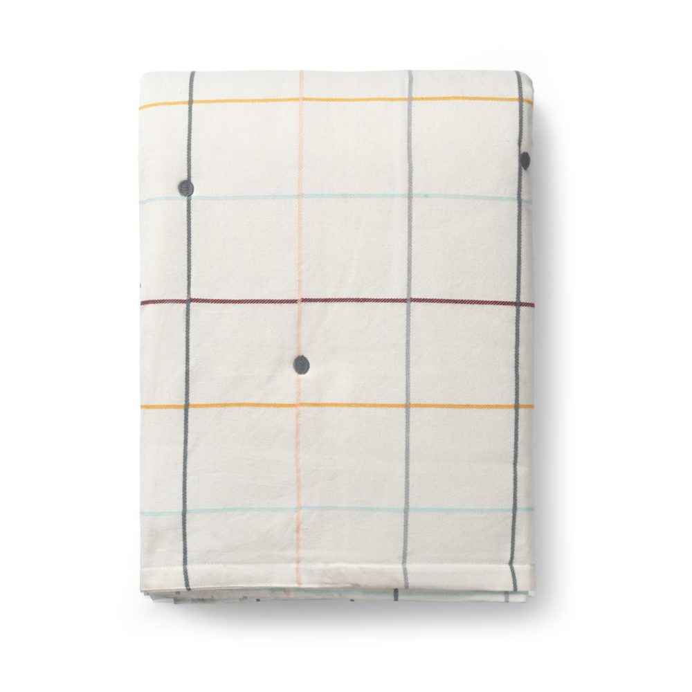 Outdoor Check quiltad pläd 130x180, Multi