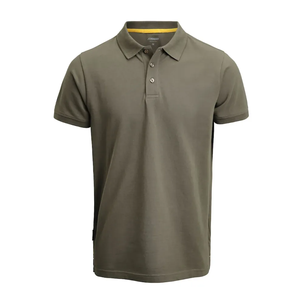 Jobman 5566 Pikétröja olivgrön 3XL