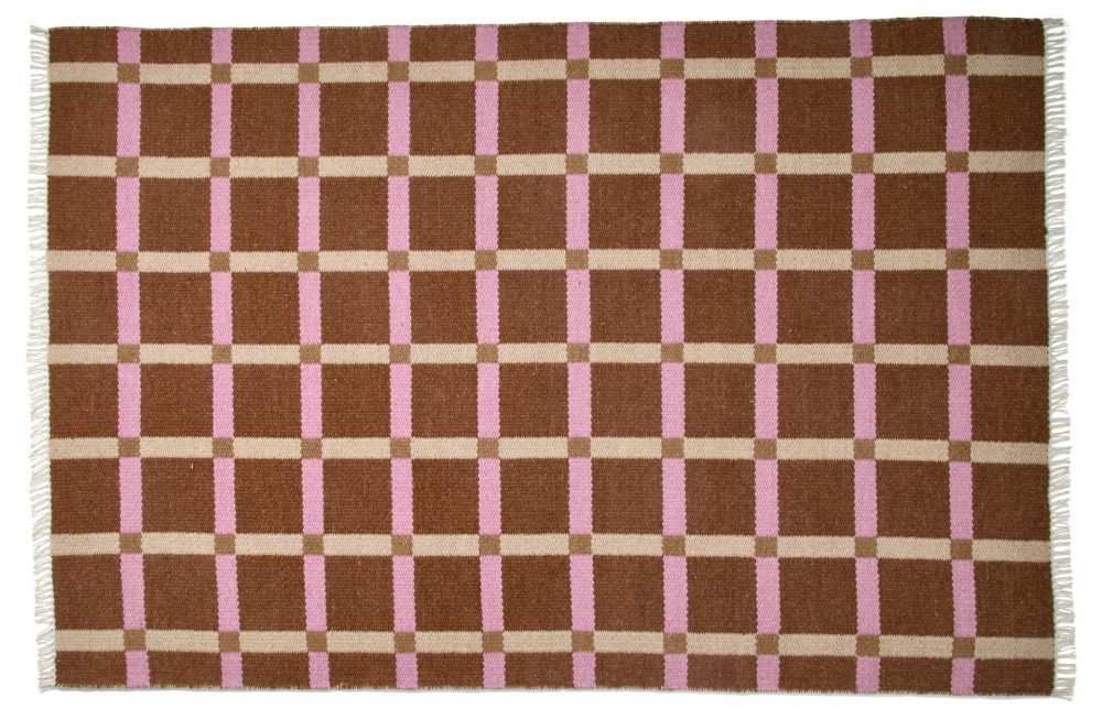 Öglunda Ullmatta, flatvävd 160x230 cm