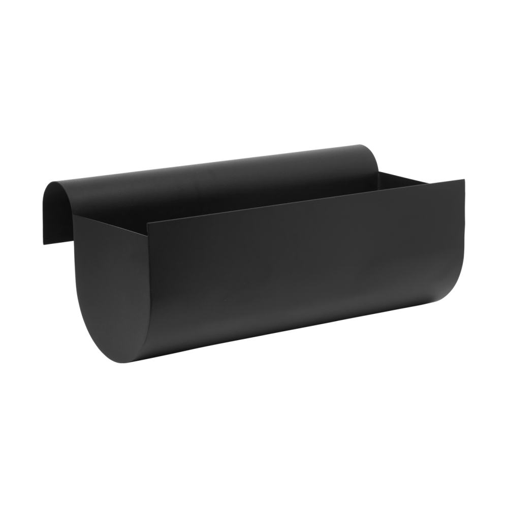 Uma balkonglåda medium 45 cm, Black