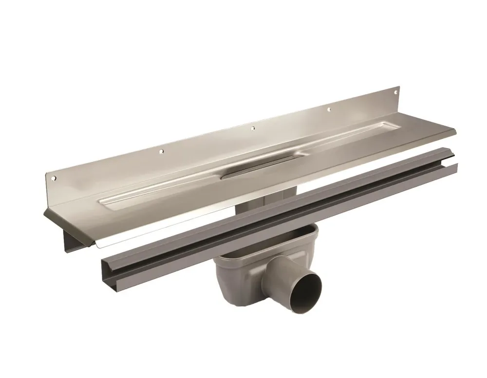Unidrain Unidrain Golvränna med sidoutlopp 800 mm