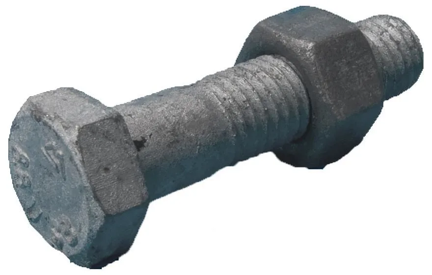 Z 1129116280 Stålbyggnadsskruv M16 delgängad, 8.8, FZV ISO 4014/4032 16 x 280 mm, 10-pack