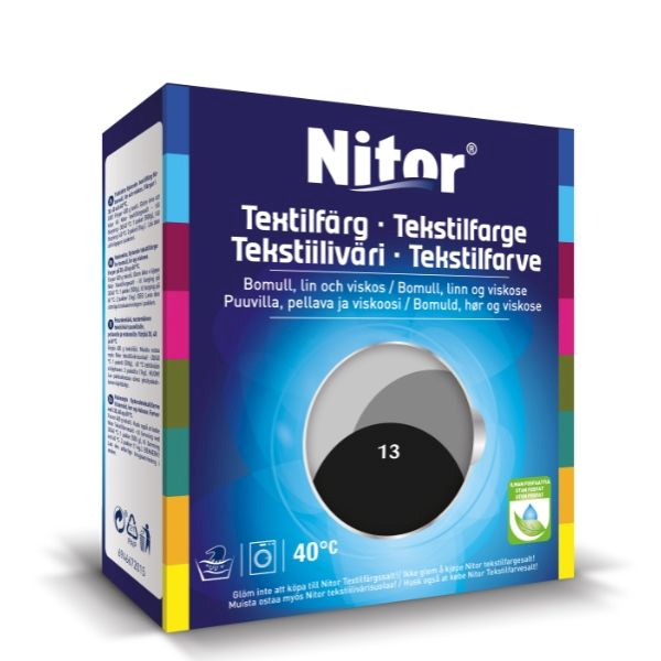 TEXTILFÄRG NITOR DJUPSVART 13
