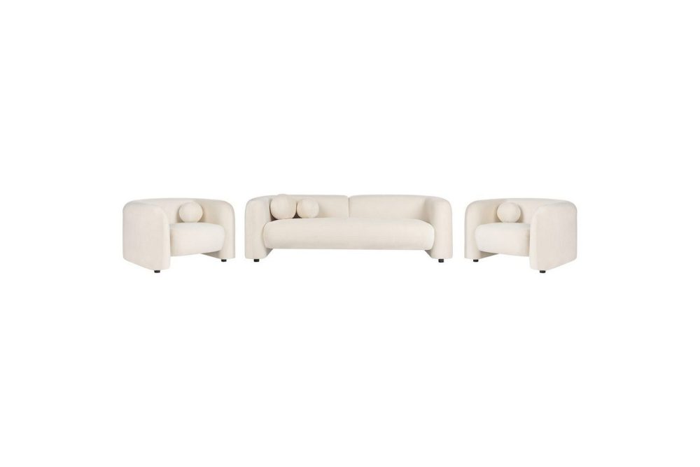 5-sits Soffgrupp Leiren Off-white