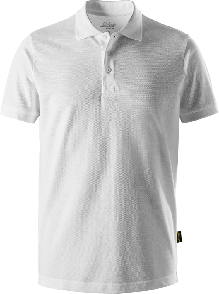 PIKETRÖJA UTAN FICKA VIT STL 4XL