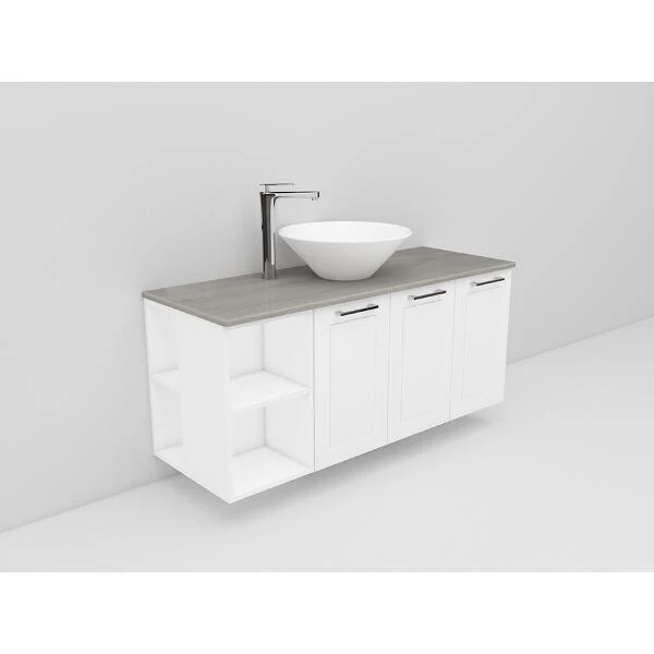 Badrumsmöbel Flexline Modell 139 120cm, Vit, Ram | Stuvbutiken - Bild 2