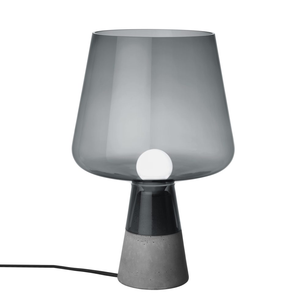 Leimu bordslampa 38 cm, grå