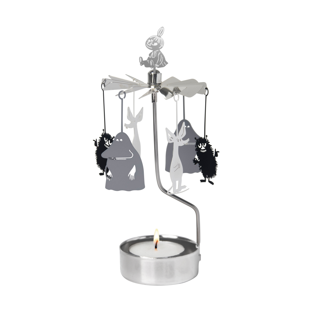 Mumin buddies änglaspel, Silver-metall