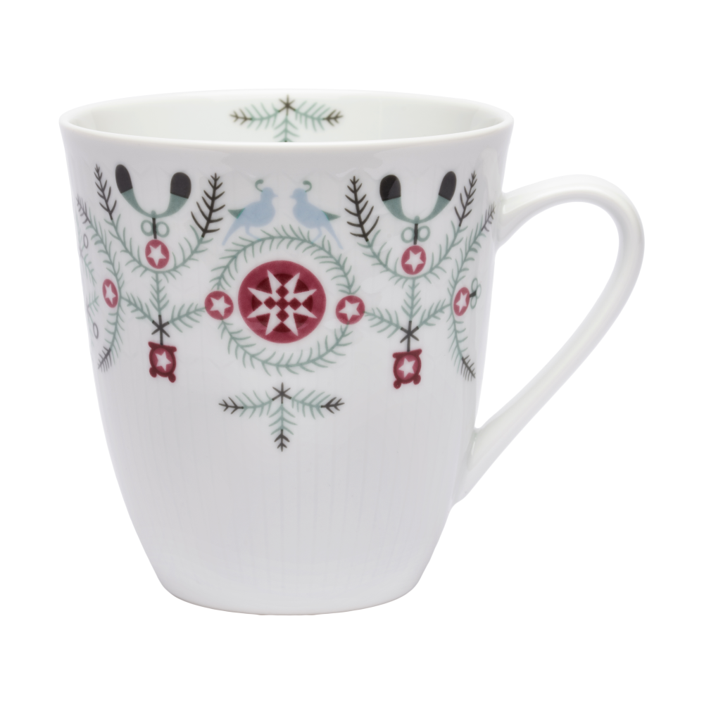 Swedish Grace Winter mugg 50 cl, Vit