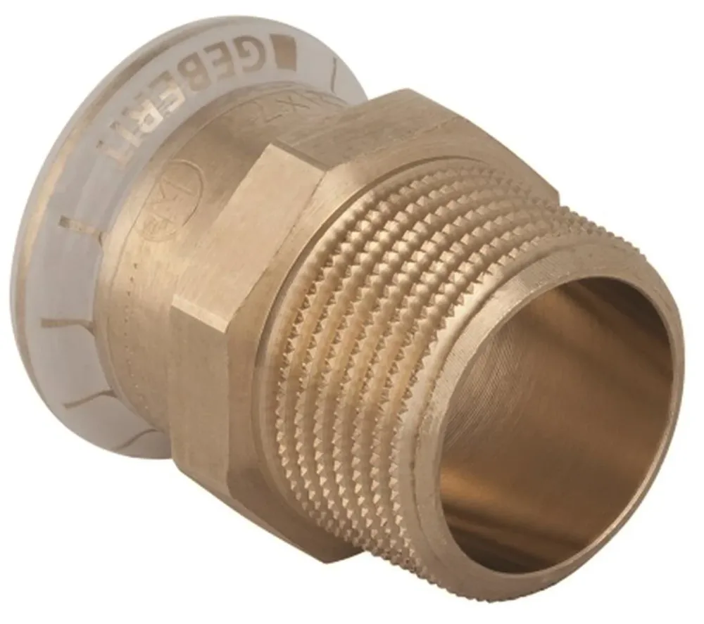 Geberit 1768253 Övergångsmuff utvändig gänga 28 x 20 mm