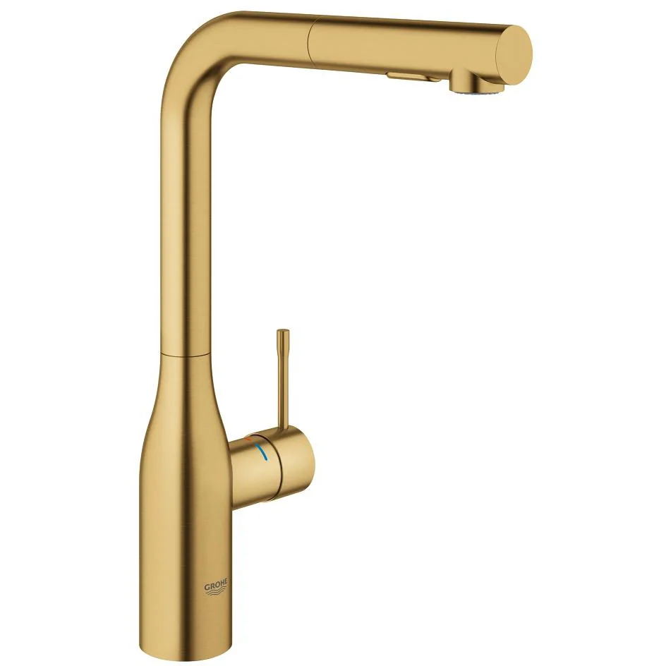 Grohe Essence Köksblandare utdragbar pip Borstad Warm Sunset - Bild 2