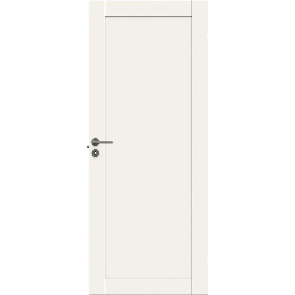 Swedoor Unique 01L Innerdörr svart ek 825x1940 mm