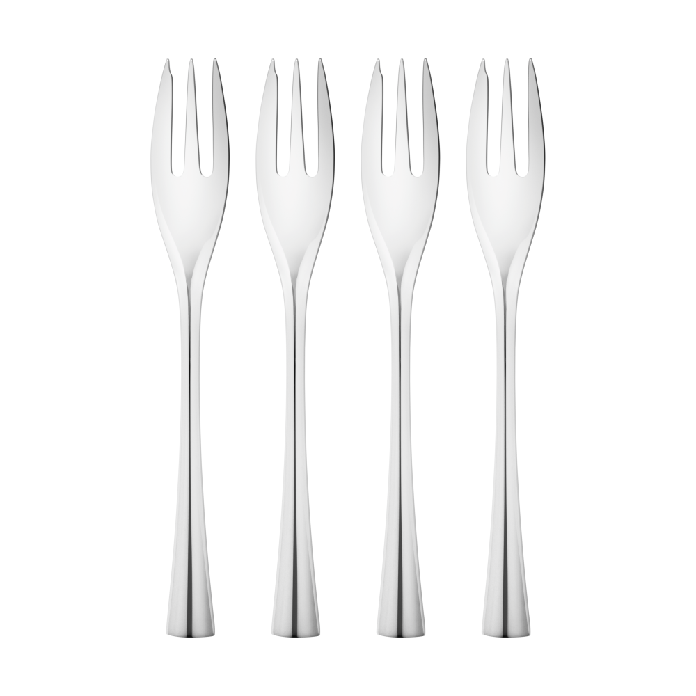 Cobra tårtgaffel 4-pack, Rostfritt stål