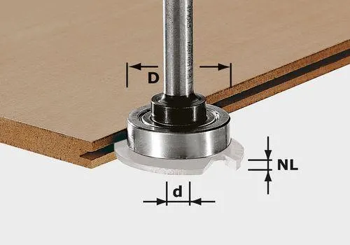 Festool S8 1,5-5 KL28 Frässpindel