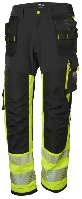 Helly Hansen Workwear ICU 77471-369 Arbetsbyxa varsel, svart/gul D112
