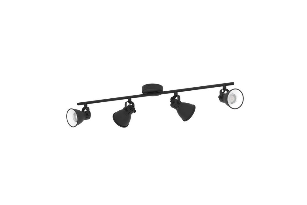 Spotlight Eglo Seras med 4 Lampor Svart