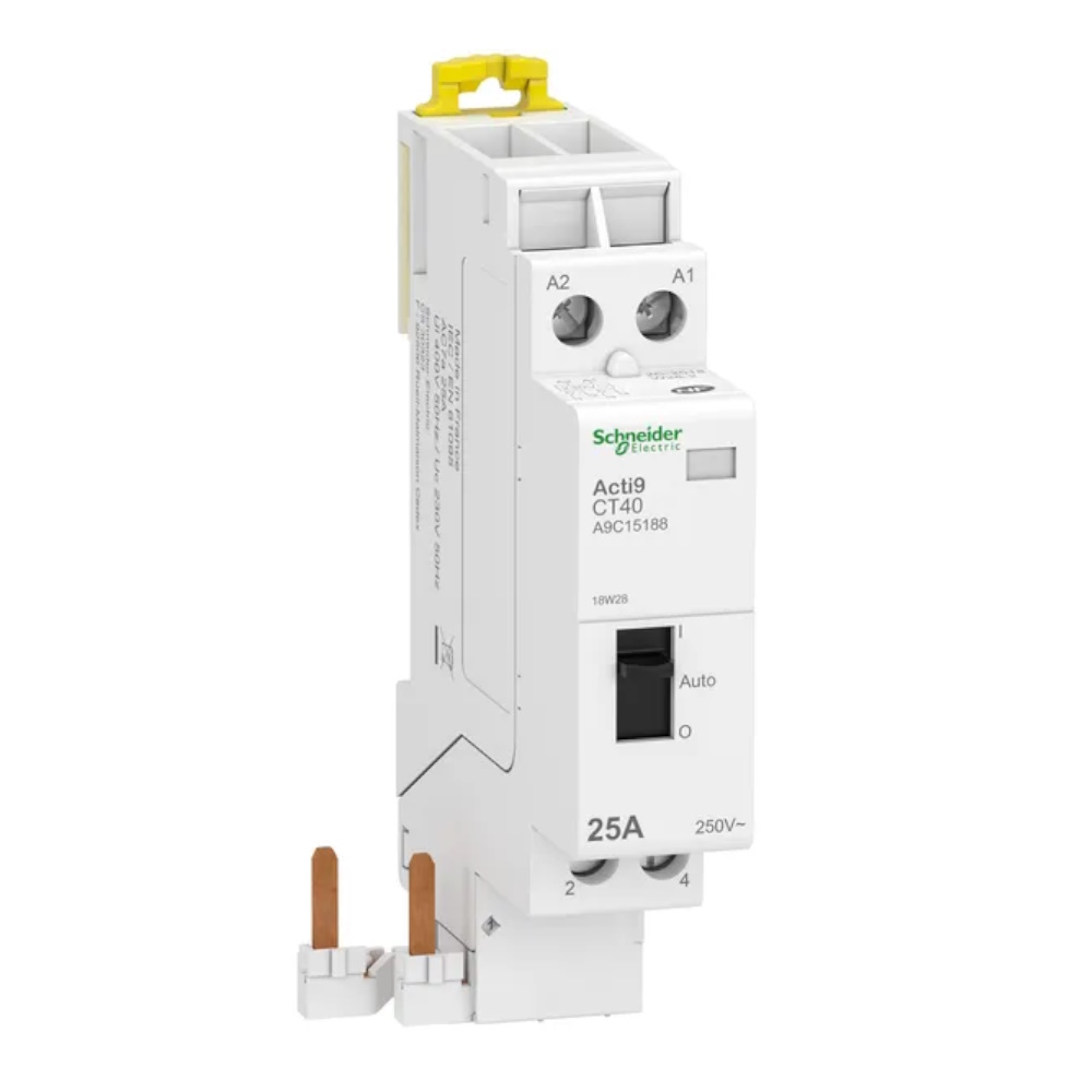 Kontaktor Acti9 CT40 2Poler 25A UC 230V IP20 Schneider Electric