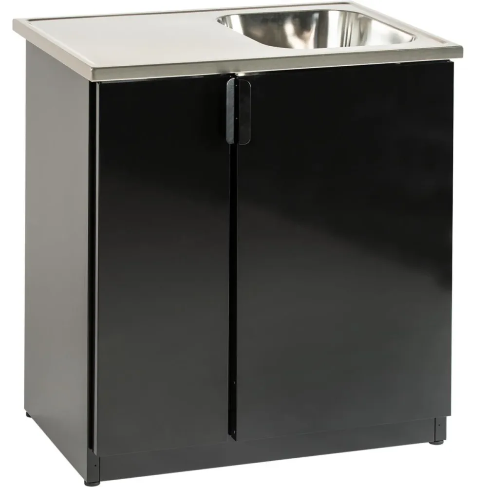 Nimo TB 800 T Tvättbänk svart, höger