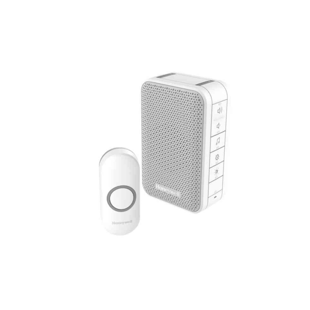 Dörrsignalset Trådlös LED Ljus Serie 3 150m 6V IP55 Vit Honeywell