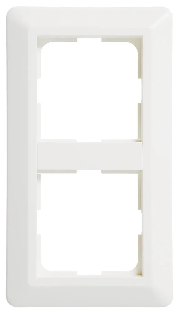 Elko EKO07246 Kombinationsram renvit (RAL9003), termoplast 226 mm, 3 fack - Bild 2