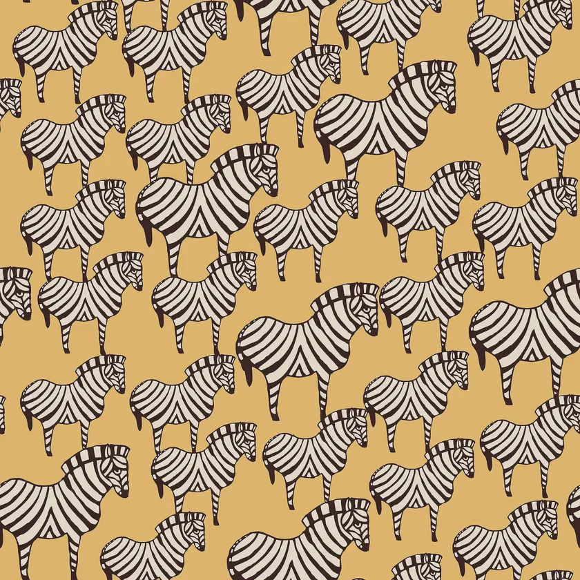 Boråstapeter - Lisa Larson Zebra
