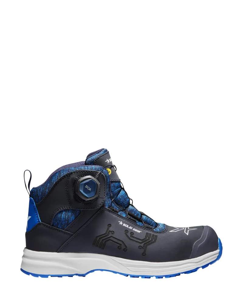 Solid Gear Nautilus Skyddskänga blå, S3, BOA, glasfiberhätta 43
