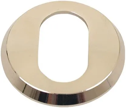 ASSA 412701110002 Cylinderring till oval cylinder, 8 mm Förnicklad