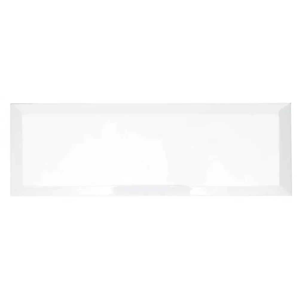 Kakel Blanco Biselado Brillo Vit, 10x30cm | Stuvbutiken - Bild 3