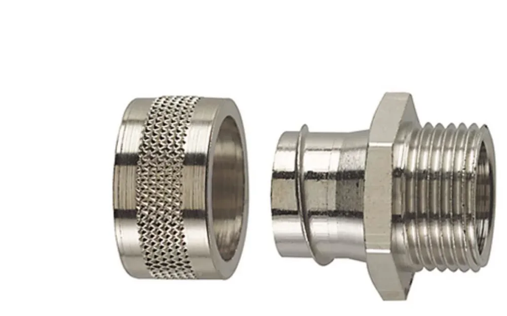 Hellermann Tyton 166-31009 Metallkoppling PCS-FM (M), fast, IP54 Nominell Ø63 mm, M63