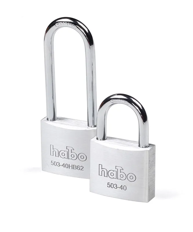 Habo Hänglås 503-40/503-40HB62 Aluminium SB