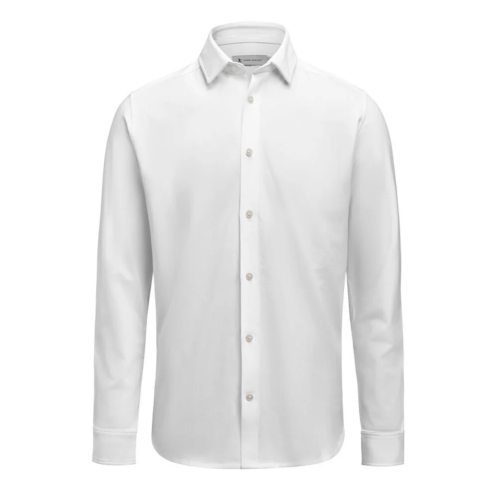 James Harvest Upton Skjorta vit 4XL