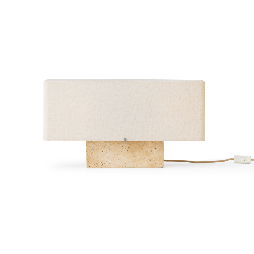Nonna bordslampa 30 cm, Travertine-sand