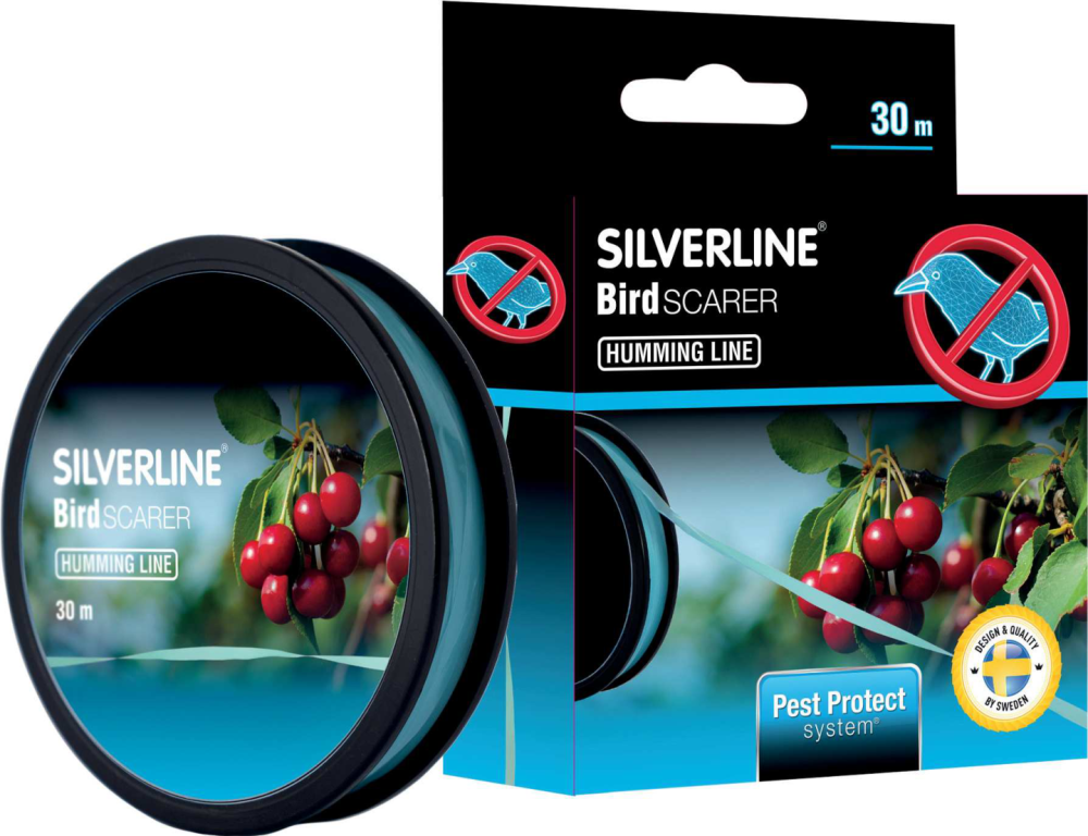 FÅGELSKRÄMMA SILVERLINE HUMMING BAND 30M