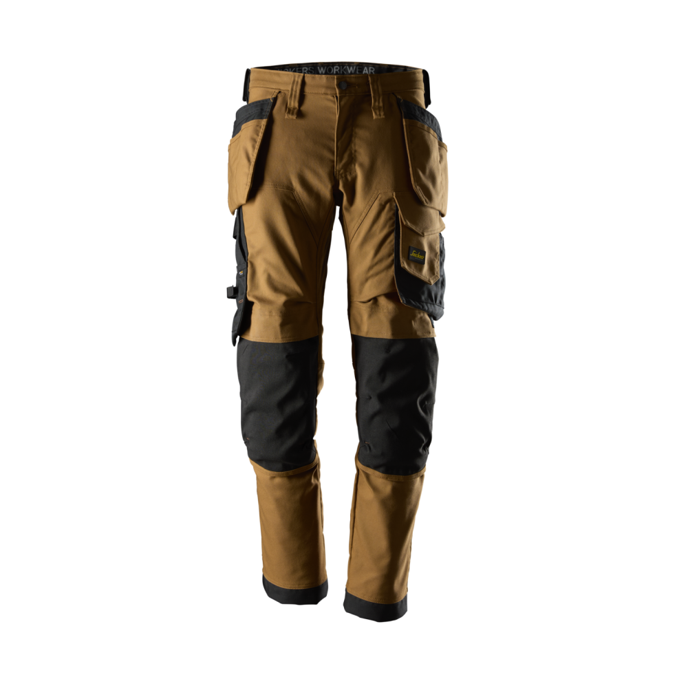 STRETCHBYXA CANVAS HF AW BRUN/SVART STL 96