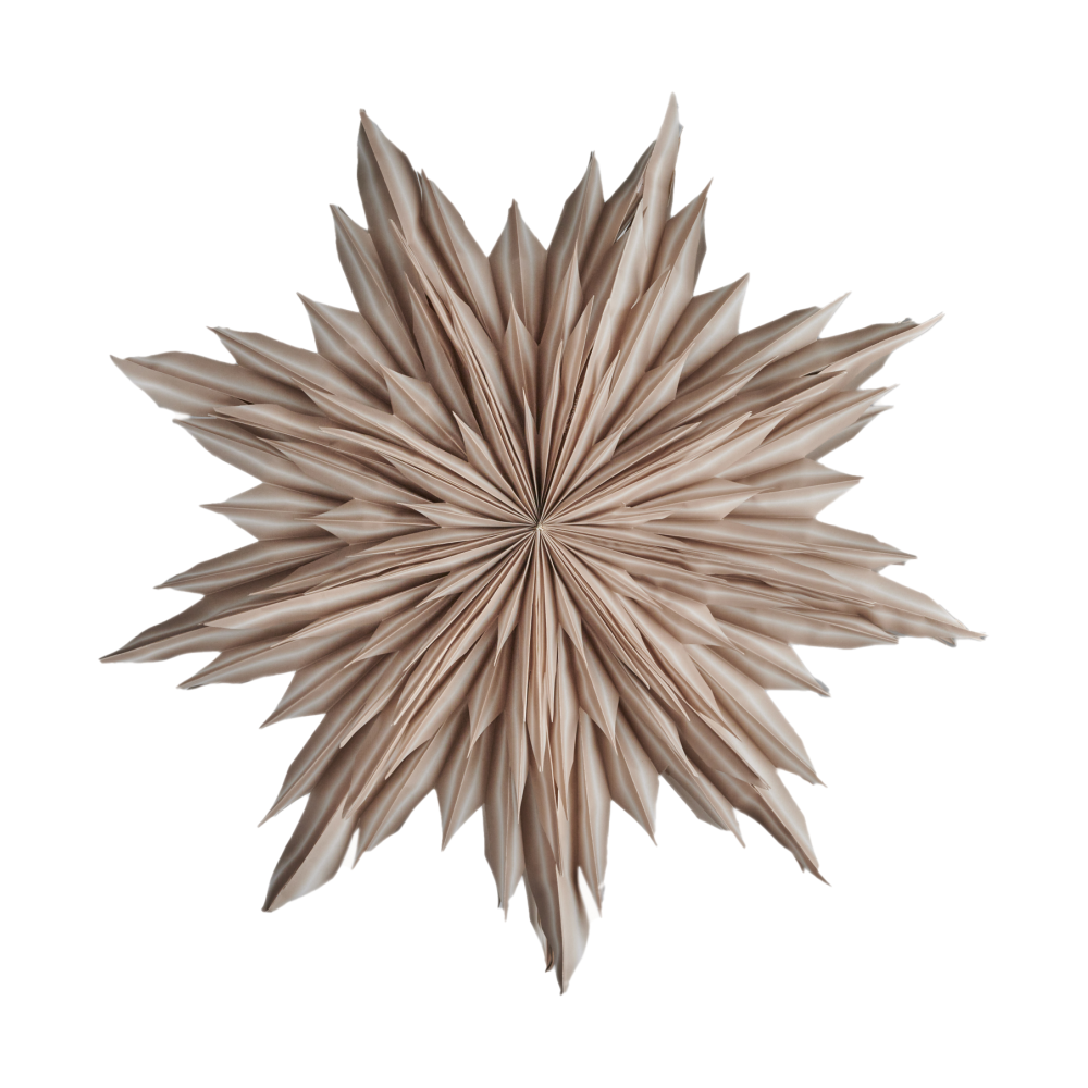 Helena adventsstjärna Ø44 cm, Beige