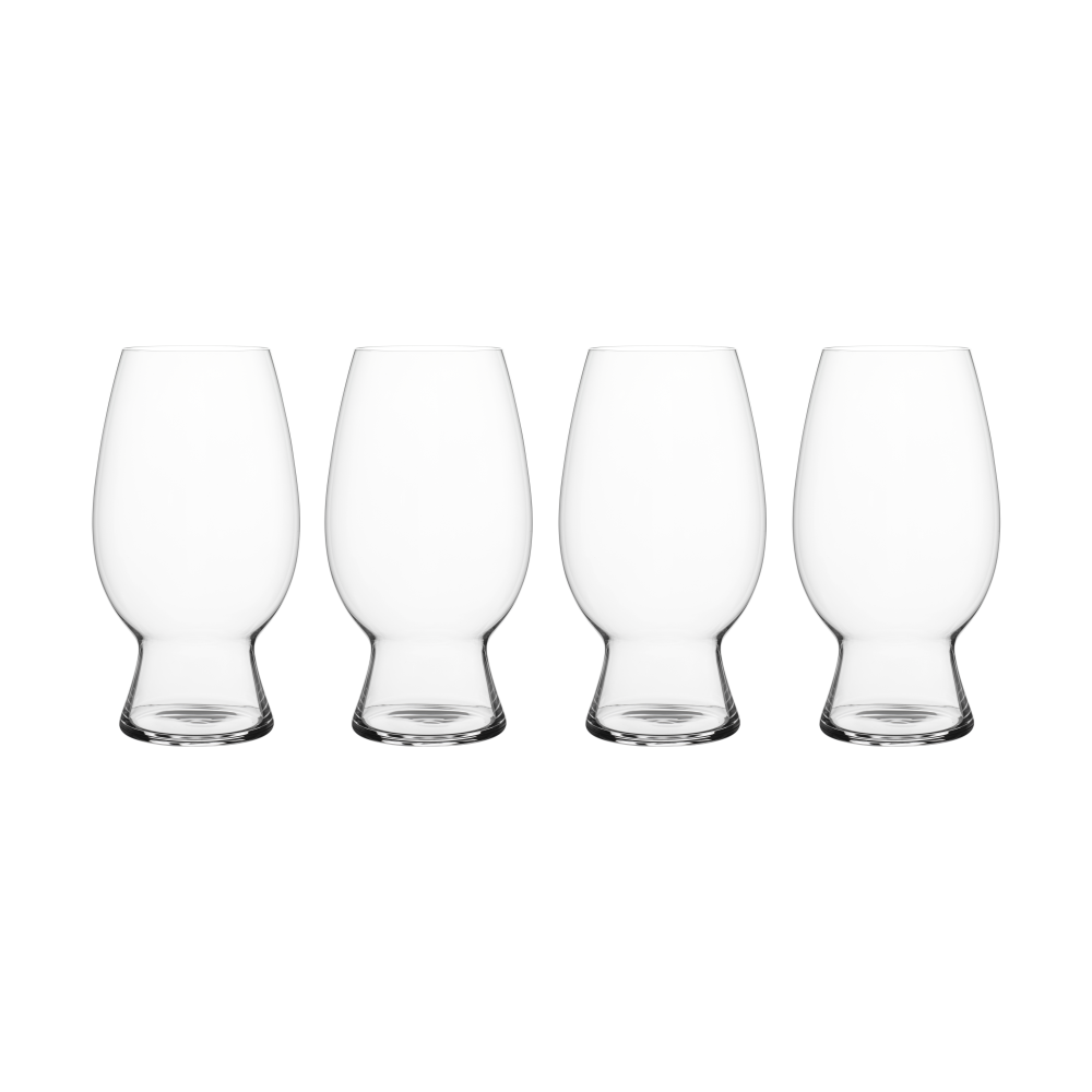 American wheatbeer glas 75cl, 4-pack, klar