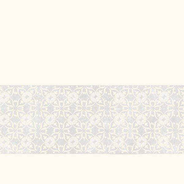 VÅTRUMSBÅRD TARKETT AQUARELLE BORDER DECOR ORNAMENT SIL GREY