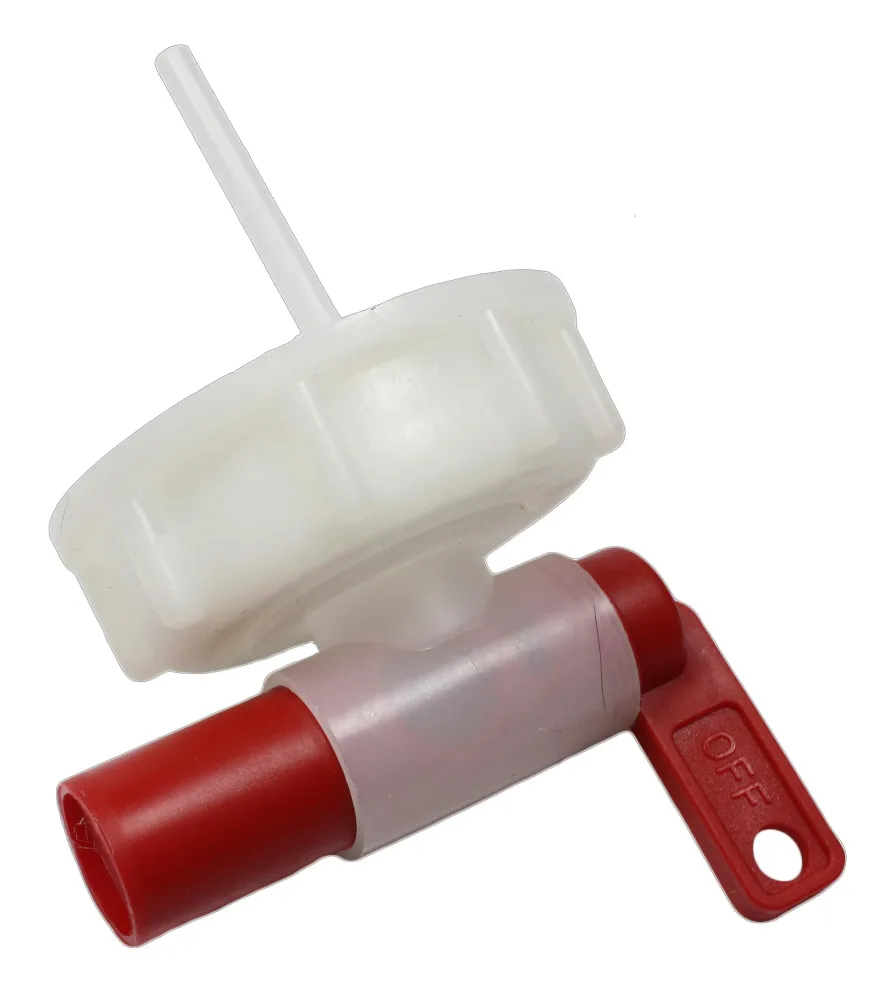 COFA 29531 Kapsyl med kran, Ø60 mm