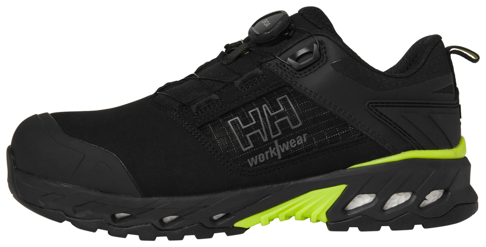 SKYDDSSANDAL MAGNI BOA SV/L 47 SVART/LIME S1PL 78343