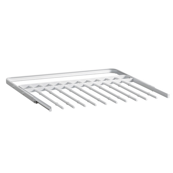 BYXHÄNGARE 60CM UTDRAGBAR VIT ELFA 266110 D:430MM
