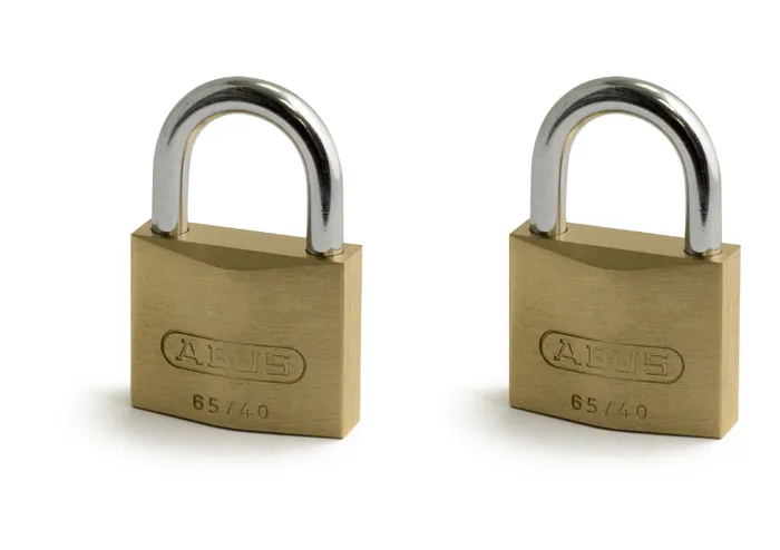 HÄNGLÅS ABUS 65/40 TWINS C