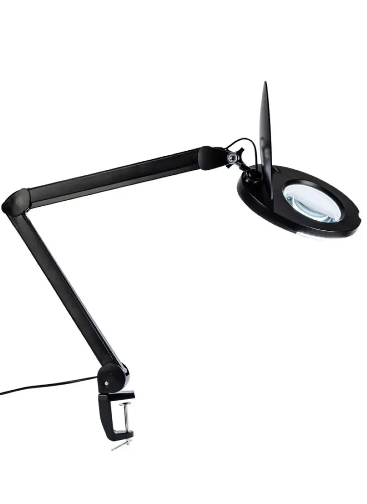 Airam Loop XL Förstoringsglasarmatur 3D-glaslins, 8W/865, 650lm