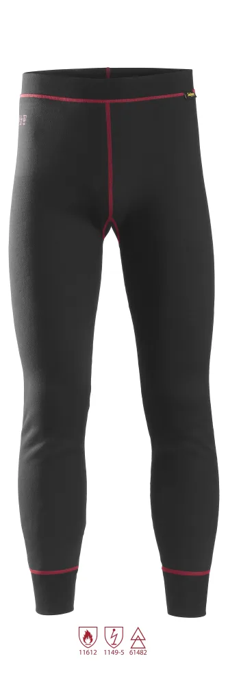 Snickers Workwear 9469 ProtecWork Långkalsong svart, flamskydd XL