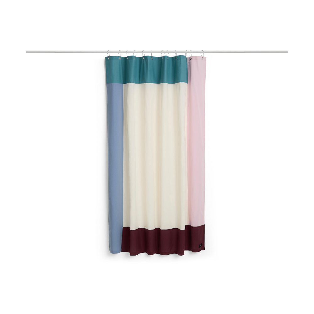 Pivot duschdraperi 180x200 cm, Multi pink