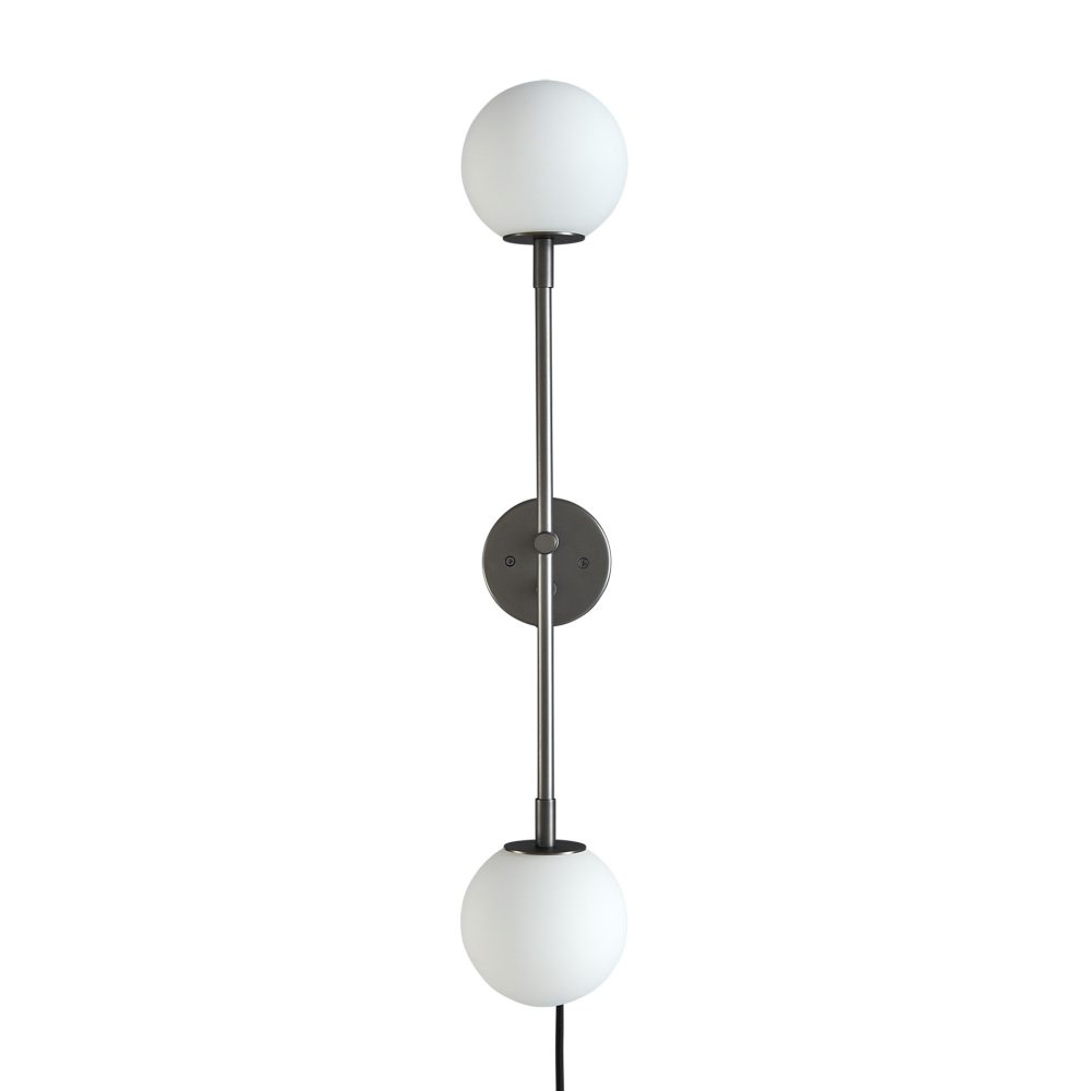 Drop Bulp vägglampa, Grå