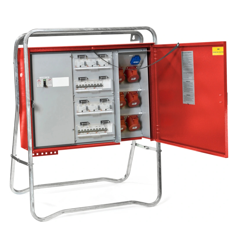 Bodetableringscentral 125A 32A-6Uttag 400V Garo