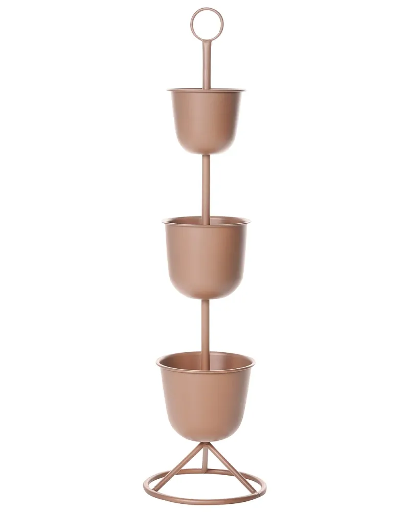 Växtställ RENGE 28 cm Metall Brun