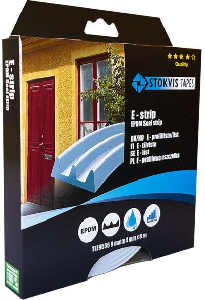 TÄTLIST STOKVIS E EPDM VIT 24M E-PROFIL 24M